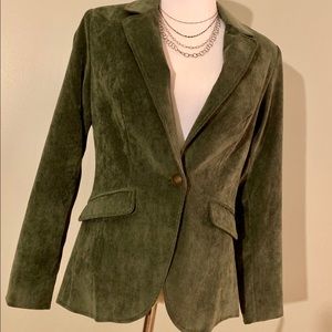 NWT Dress Barn Fine Corduroy Blazer